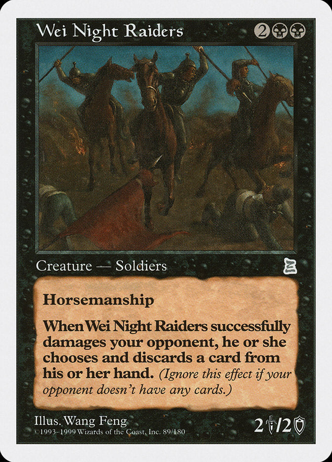 Wei Night Raiders [Portal Three Kingdoms] - Magic: The Gathering - Card Brawlers | Quebec | Canada |