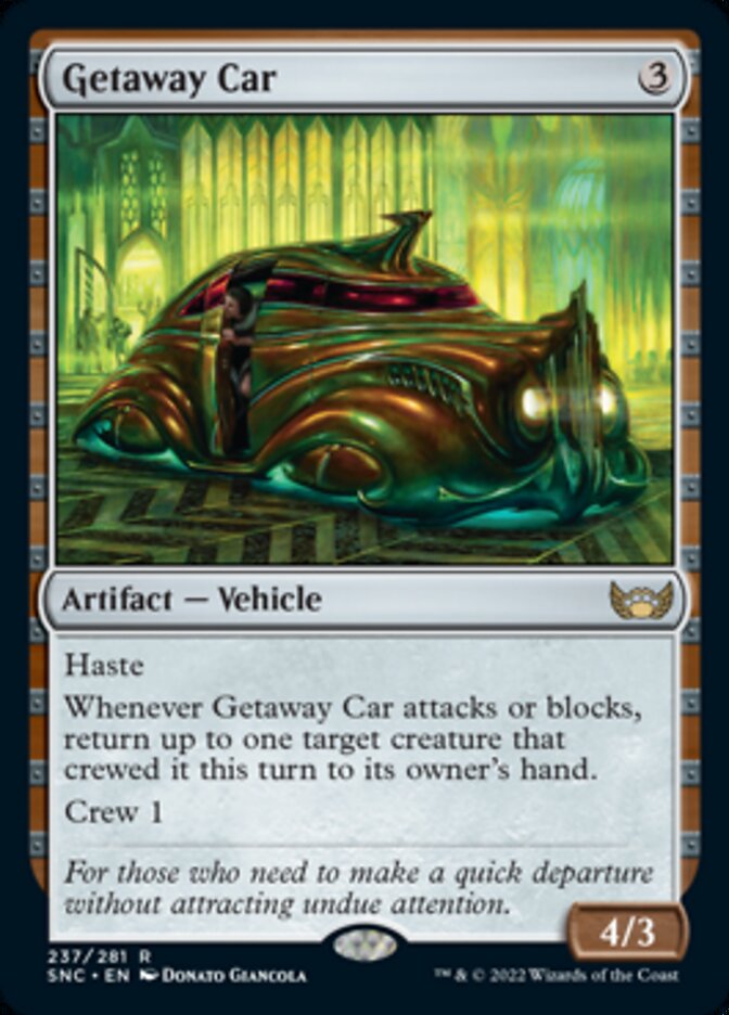 Getaway Car [Streets of New Capenna] - Magic: The Gathering - Card Brawlers | Quebec | Canada |