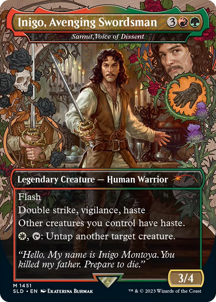Inigo, Avenging Swordsman - Samut, Voice of Dissent [Secret Lair Drop Series] - Magic: The Gathering - Card Brawlers | Quebec | Canada |