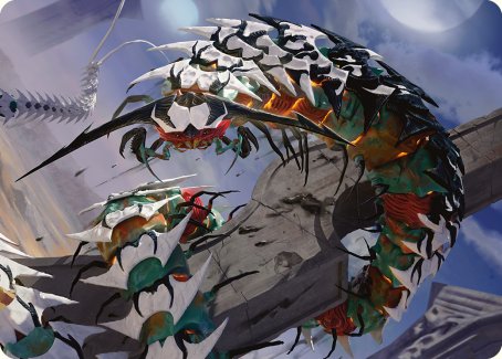 Atraxa's Skitterfang Art Card [Phyrexia: All Will Be One Art Series] - Magic: The Gathering - Card Brawlers | Quebec | Canada |