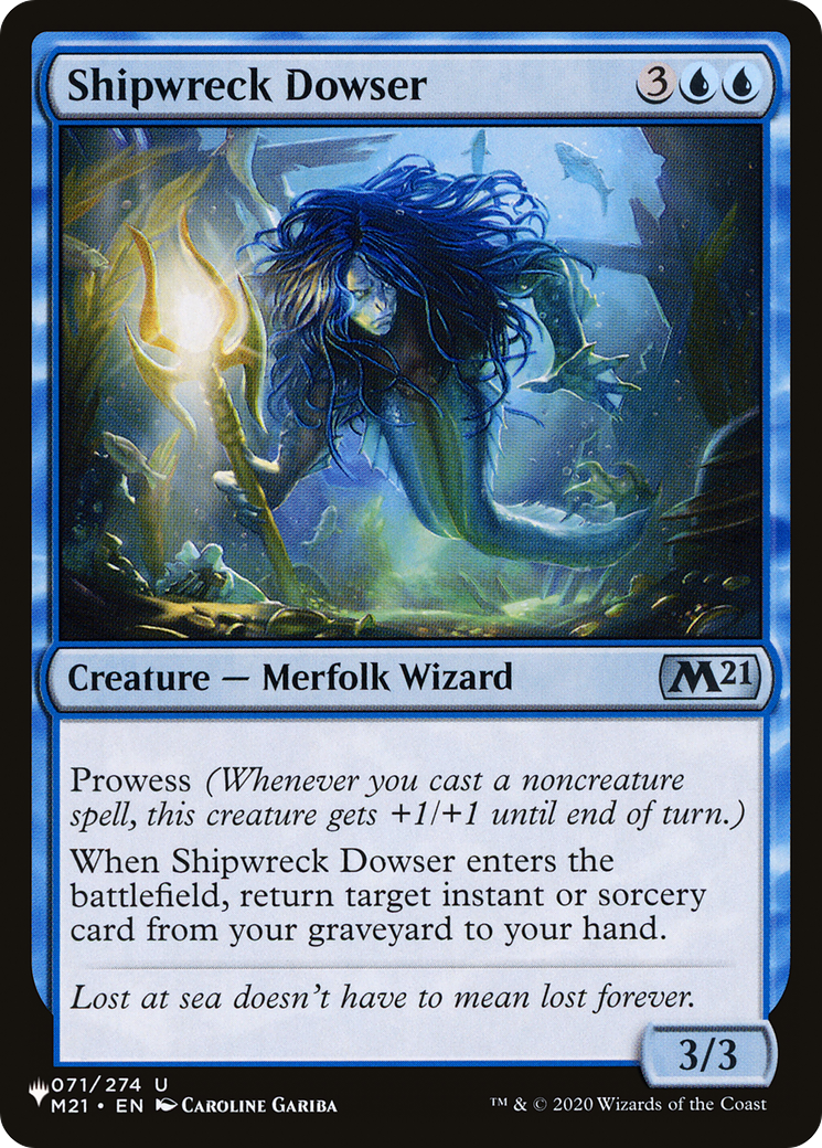 Shipwreck Dowser [The List] - Magic: The Gathering - Card Brawlers | Quebec | Canada |