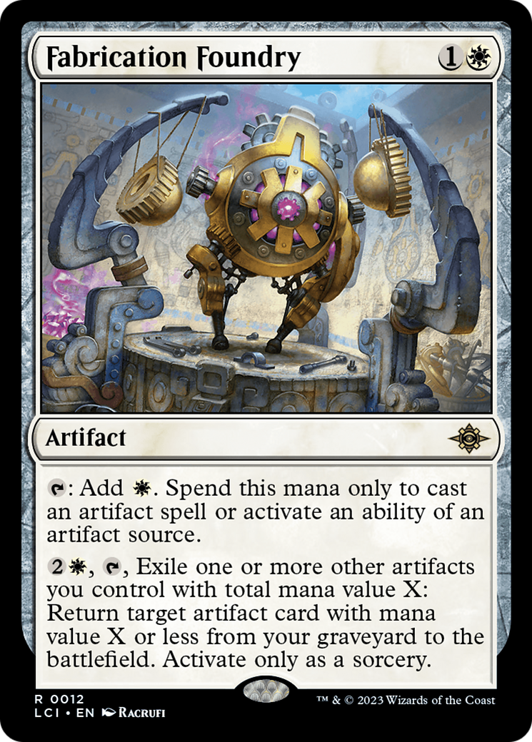 Fabrication Foundry [The Lost Caverns of Ixalan] - Magic: The Gathering - Card Brawlers | Quebec | Canada |