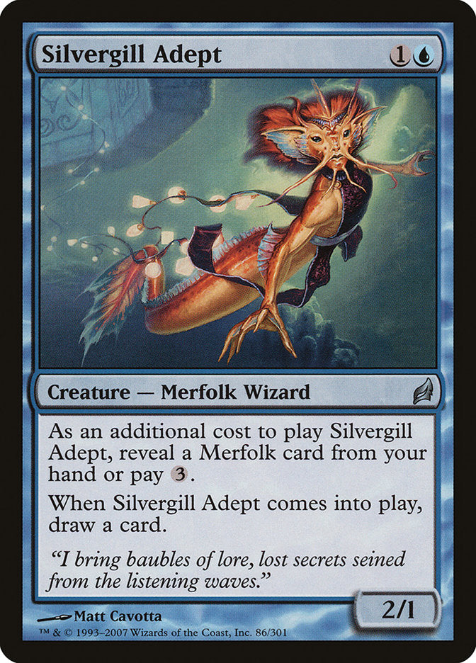 Silvergill Adept [Lorwyn] - Magic: The Gathering - Card Brawlers | Quebec | Canada |