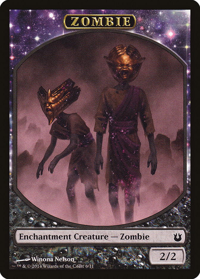 Zombie Token [Born of the Gods Tokens] - Magic: The Gathering - Card Brawlers | Quebec | Canada |