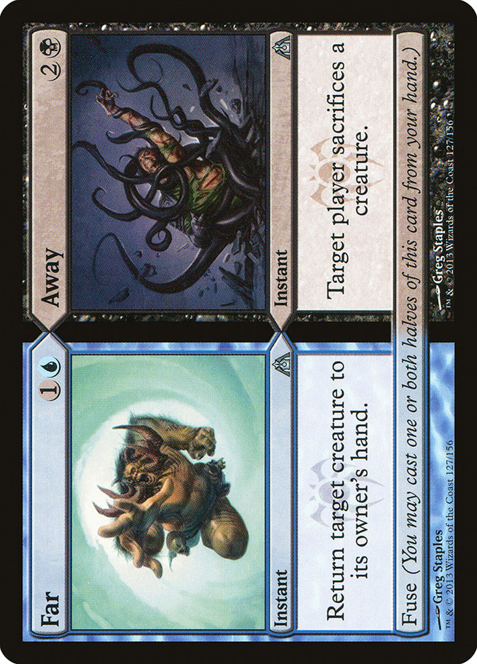 Far // Away [Dragon's Maze] - Magic: The Gathering - Card Brawlers | Quebec | Canada |