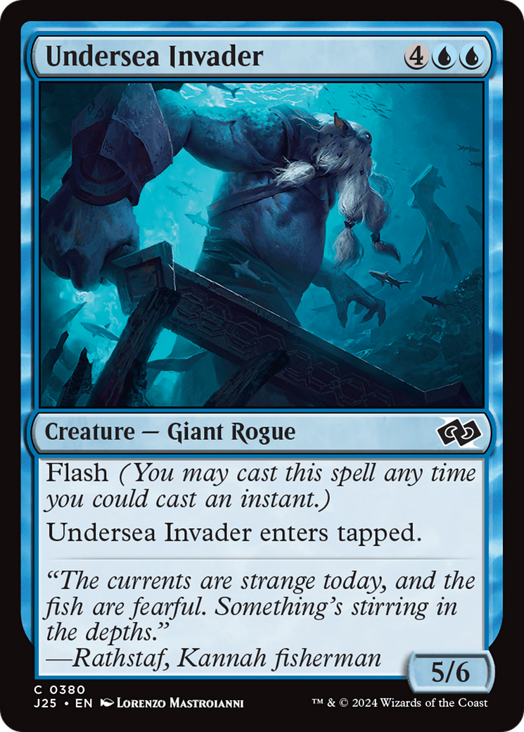 Undersea Invader [Foundations Jumpstart] - Magic: The Gathering - Card Brawlers | Quebec | Canada |