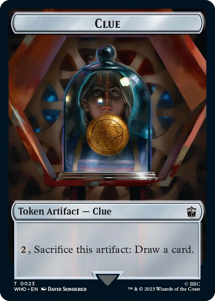 Clue Token [Doctor Who Tokens] - Magic: The Gathering - Card Brawlers | Quebec | Canada |