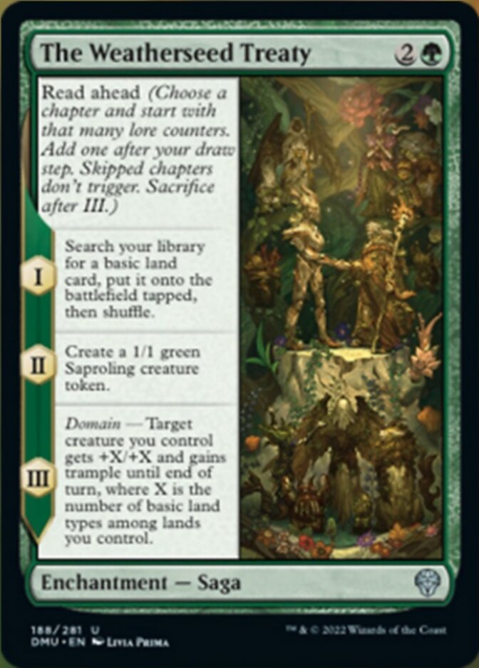 The Weatherseed Treaty [Dominaria United] - Magic: The Gathering - Card Brawlers | Quebec | Canada |