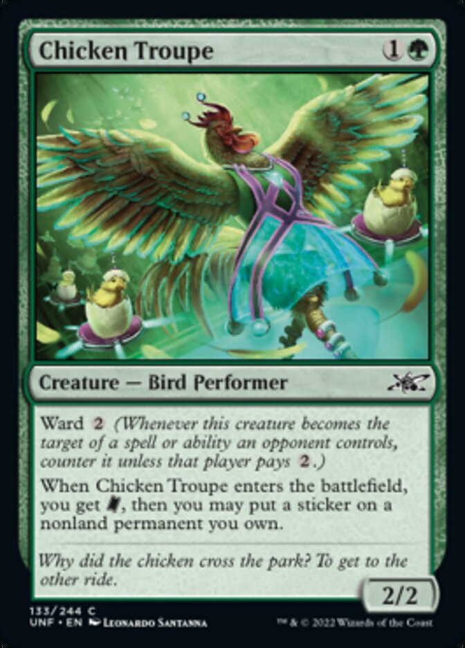 Chicken Troupe [Unfinity] - Magic: The Gathering - Card Brawlers | Quebec | Canada |