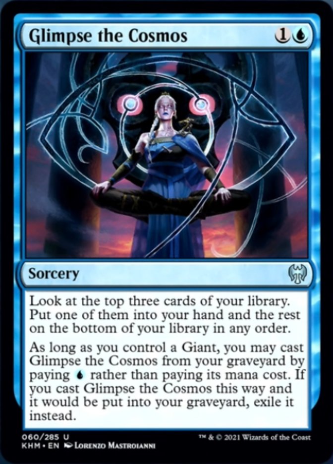 Glimpse the Cosmos [Kaldheim] - Magic: The Gathering - Card Brawlers | Quebec | Canada |