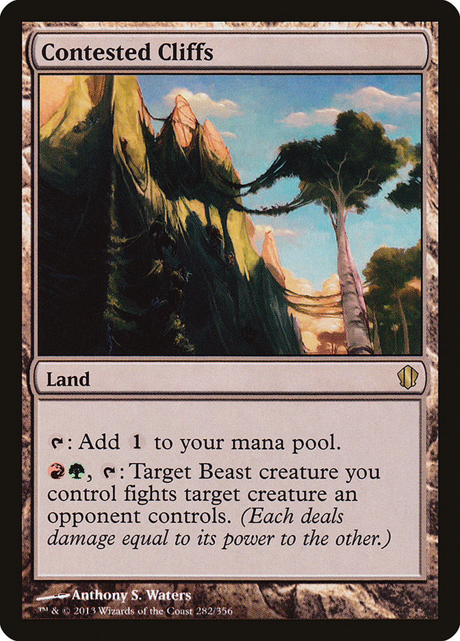 Contested Cliffs [Commander 2013] - Magic: The Gathering - Card Brawlers | Quebec | Canada |
