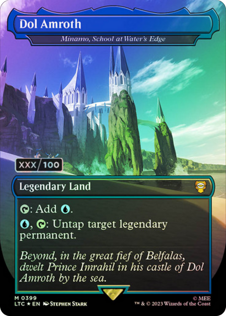 Dol Amroth - Minamo, School at Water's Edge (Serialized) [The Lord of the Rings: Tales of Middle-Earth Commander] - Magic: The Gathering - Card Brawlers | Quebec | Canada |