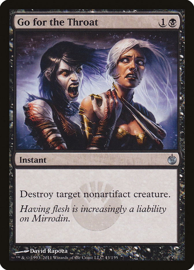 Go for the Throat [Mirrodin Besieged] - Magic: The Gathering - Card Brawlers | Quebec | Canada |