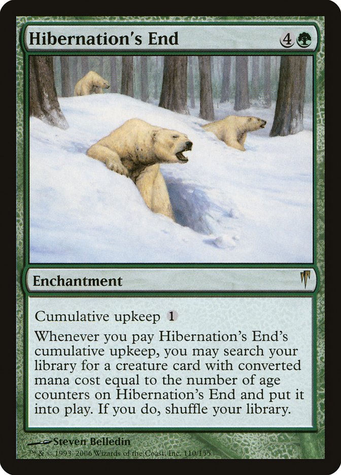 Hibernation's End [Coldsnap] - Magic: The Gathering - Card Brawlers | Quebec | Canada |