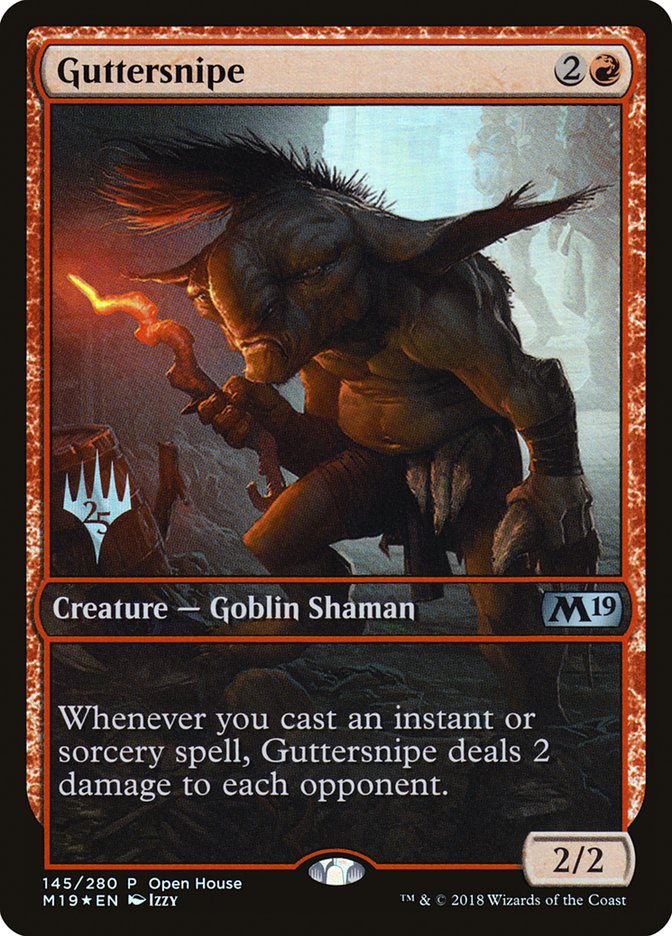 Guttersnipe (Open House) [Core Set 2019 Promos] - Magic: The Gathering - Card Brawlers | Quebec | Canada |