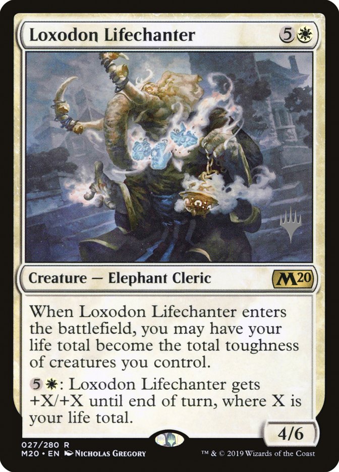 Loxodon Lifechanter (Promo Pack) [Core Set 2020 Promos] - Magic: The Gathering - Card Brawlers | Quebec | Canada |