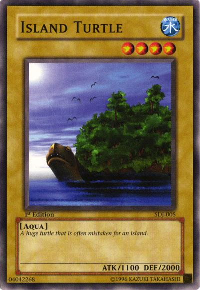 Island Turtle [SDJ-005] Common - Yu-Gi-Oh! - Card Brawlers | Quebec | Canada |