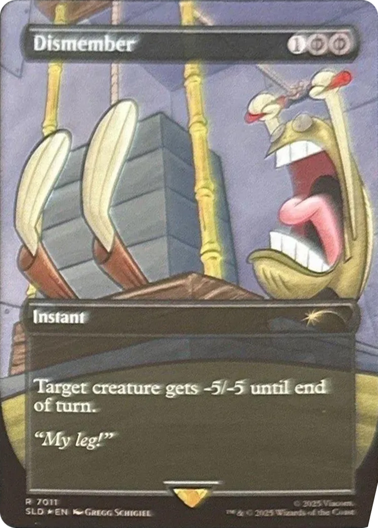 Dismember (7011) (Rainbow Foil) [Secret Lair Drop Series] - Magic: The Gathering - Card Brawlers | Quebec | Canada |