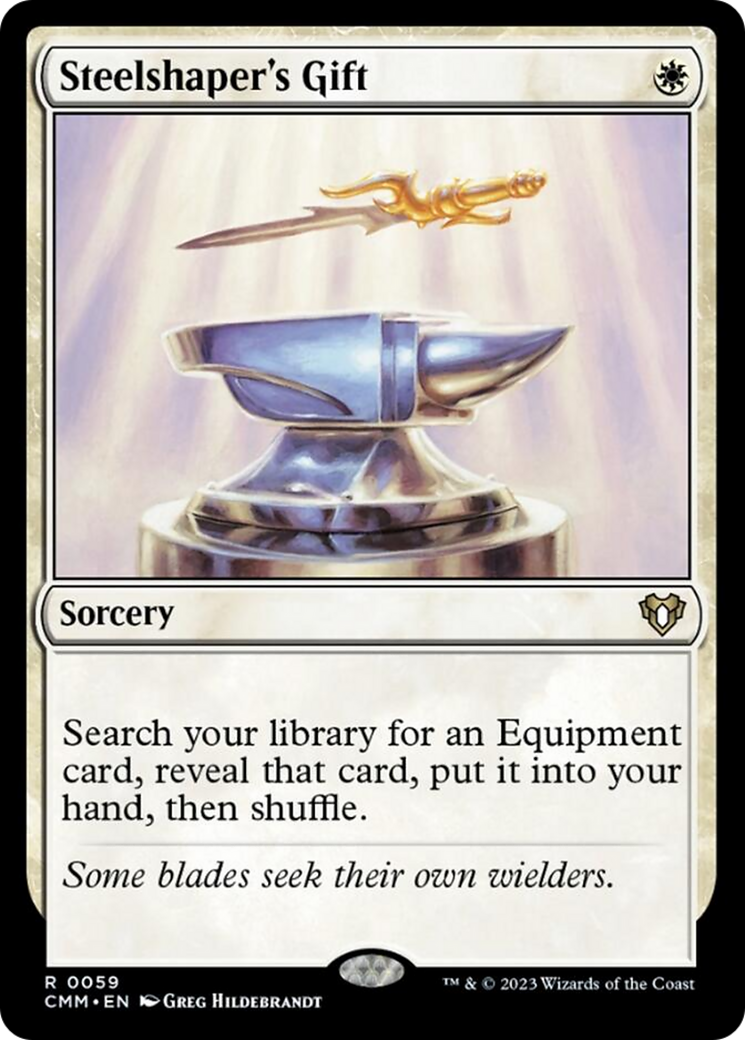 Steelshaper's Gift [Commander Masters] - Magic: The Gathering - Card Brawlers | Quebec | Canada |