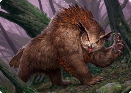 Owlbear Art Card [Dungeons & Dragons: Adventures in the Forgotten Realms Art Series] - Magic: The Gathering - Card Brawlers | Quebec | Canada |