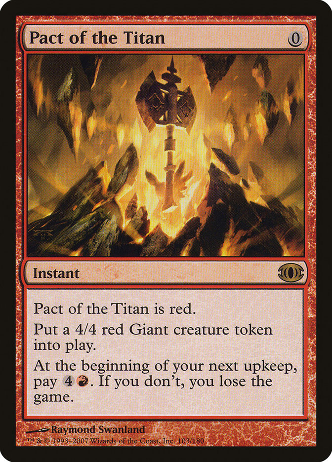 Pact of the Titan [Future Sight] - Magic: The Gathering - Card Brawlers | Quebec | Canada |