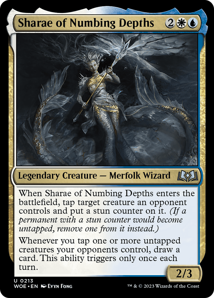 Sharae of Numbing Depths [Wilds of Eldraine] - Magic: The Gathering - Card Brawlers | Quebec | Canada |