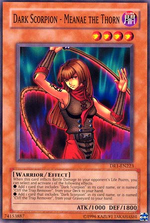 Dark Scorpion - Meanae the Thorn [DR1-EN223] Common - Yu-Gi-Oh! - Card Brawlers | Quebec | Canada |