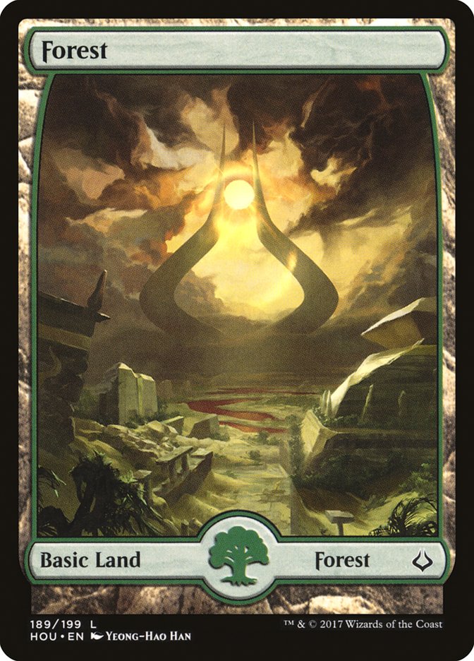 Forest (189) [Hour of Devastation] - Magic: The Gathering - Card Brawlers | Quebec | Canada |
