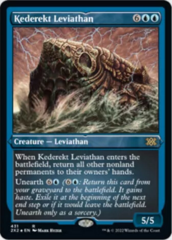 Kederekt Leviathan (Foil Etched) [Double Masters 2022] - Magic: The Gathering - Card Brawlers | Quebec | Canada |
