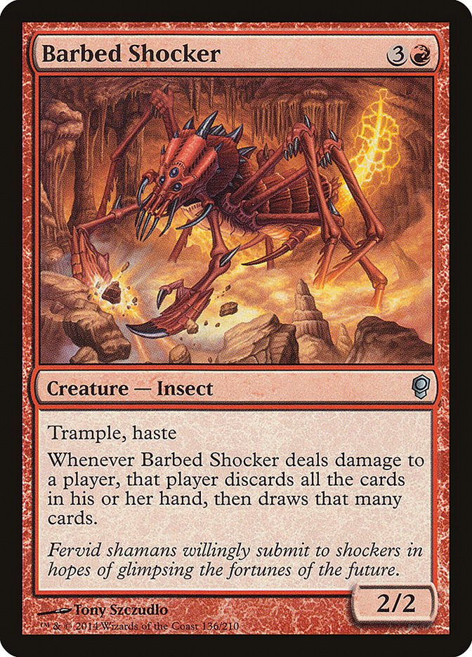 Barbed Shocker [Conspiracy] - Magic: The Gathering - Card Brawlers | Quebec | Canada |