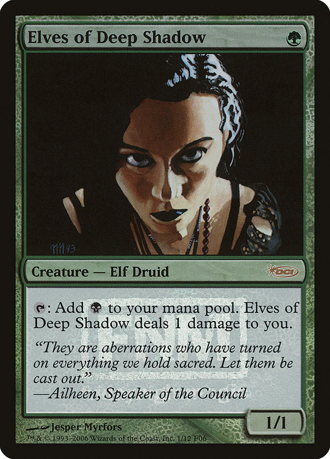 Elves of Deep Shadow [Friday Night Magic 2006] - Magic: The Gathering - Card Brawlers | Quebec | Canada |