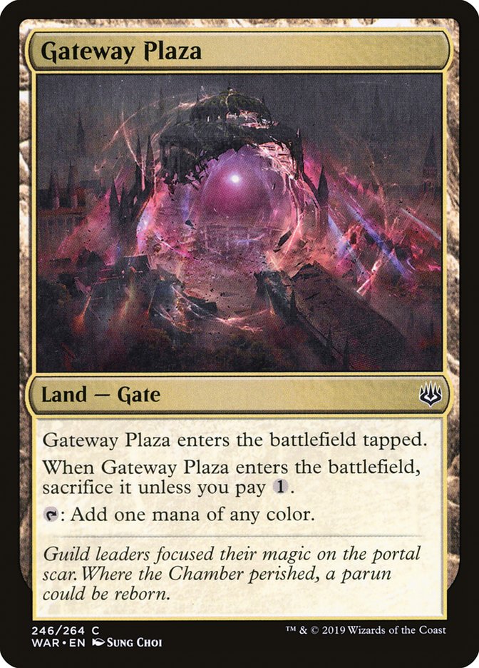 Gateway Plaza [War of the Spark] - Magic: The Gathering - Card Brawlers | Quebec | Canada |