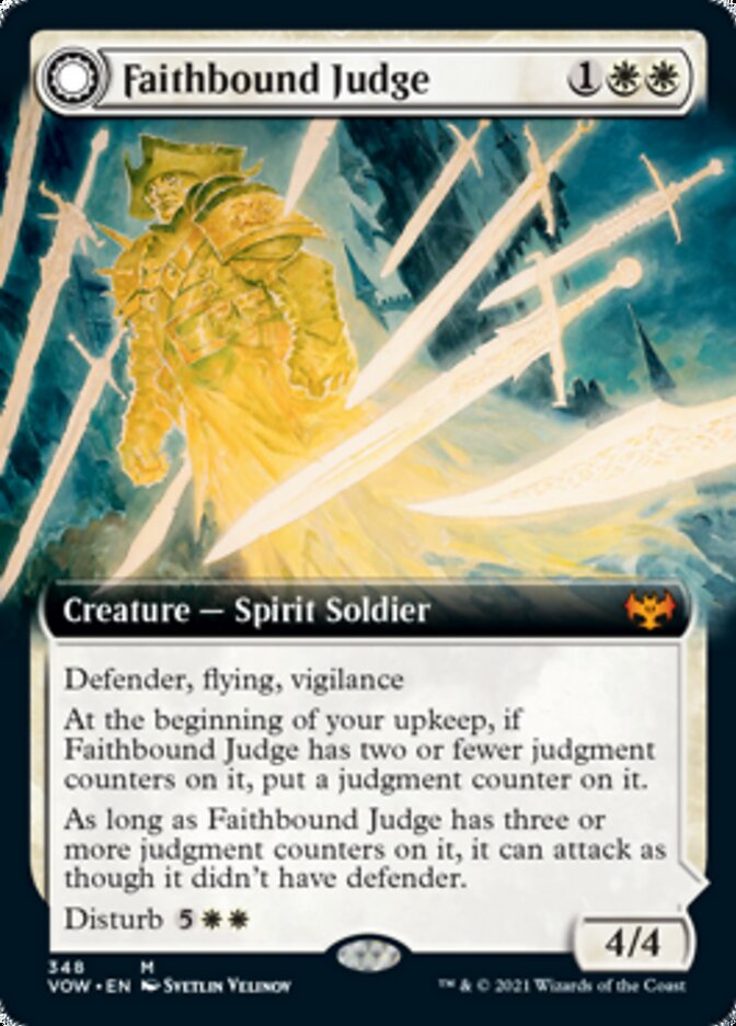 Faithbound Judge // Sinner's Judgment (Extended Art) [Innistrad: Crimson Vow] - Magic: The Gathering - Card Brawlers | Quebec | Canada |