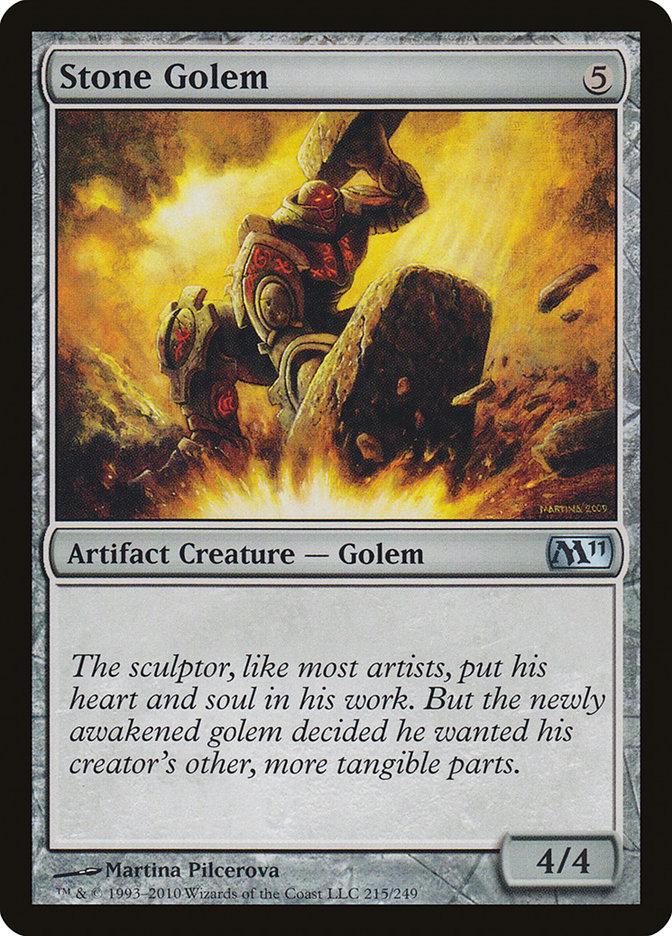 Stone Golem [Magic 2011] - Magic: The Gathering - Card Brawlers | Quebec | Canada |