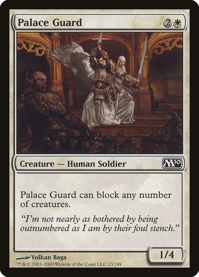 Palace Guard [Magic 2010] - Magic: The Gathering - Card Brawlers | Quebec | Canada |