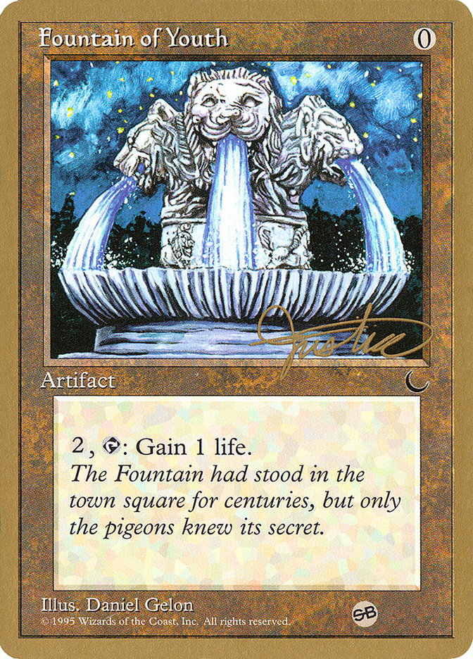 Fountain of Youth (Mark Justice) (SB) [Pro Tour Collector Set] - Magic: The Gathering - Card Brawlers | Quebec | Canada |