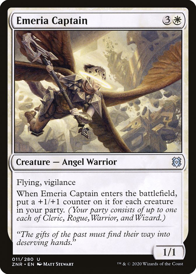 Emeria Captain [Zendikar Rising] - Magic: The Gathering - Card Brawlers | Quebec | Canada |