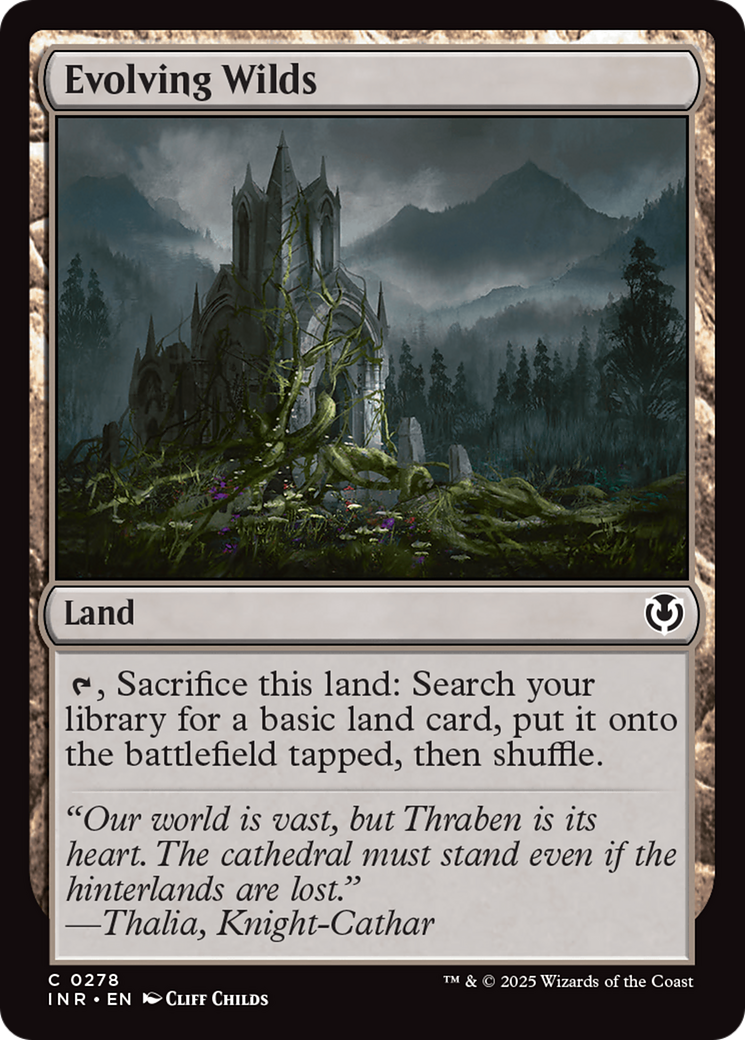 Evolving Wilds [Innistrad Remastered] - Magic: The Gathering - Card Brawlers | Quebec | Canada |