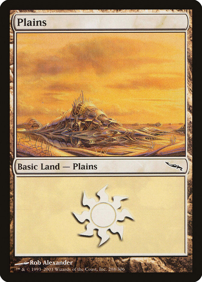 Plains (288) [Mirrodin] - Magic: The Gathering - Card Brawlers | Quebec | Canada |