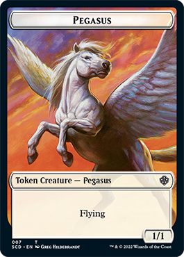Pegasus // Thopter Double-Sided Token [Starter Commander Decks] - Magic: The Gathering - Card Brawlers | Quebec | Canada |