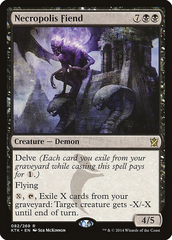 Necropolis Fiend [Khans of Tarkir] - Magic: The Gathering - Card Brawlers | Quebec | Canada |