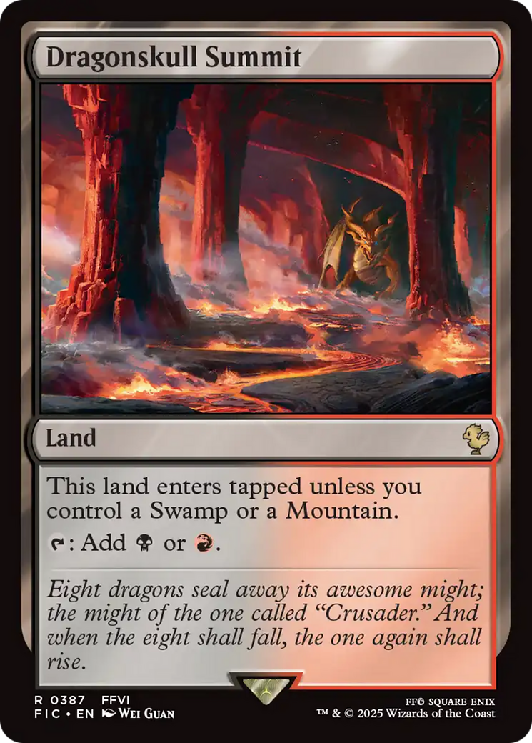 Dragonskull Summit [FINAL FANTASY Commander] - Magic: The Gathering - Card Brawlers | Quebec | Canada |