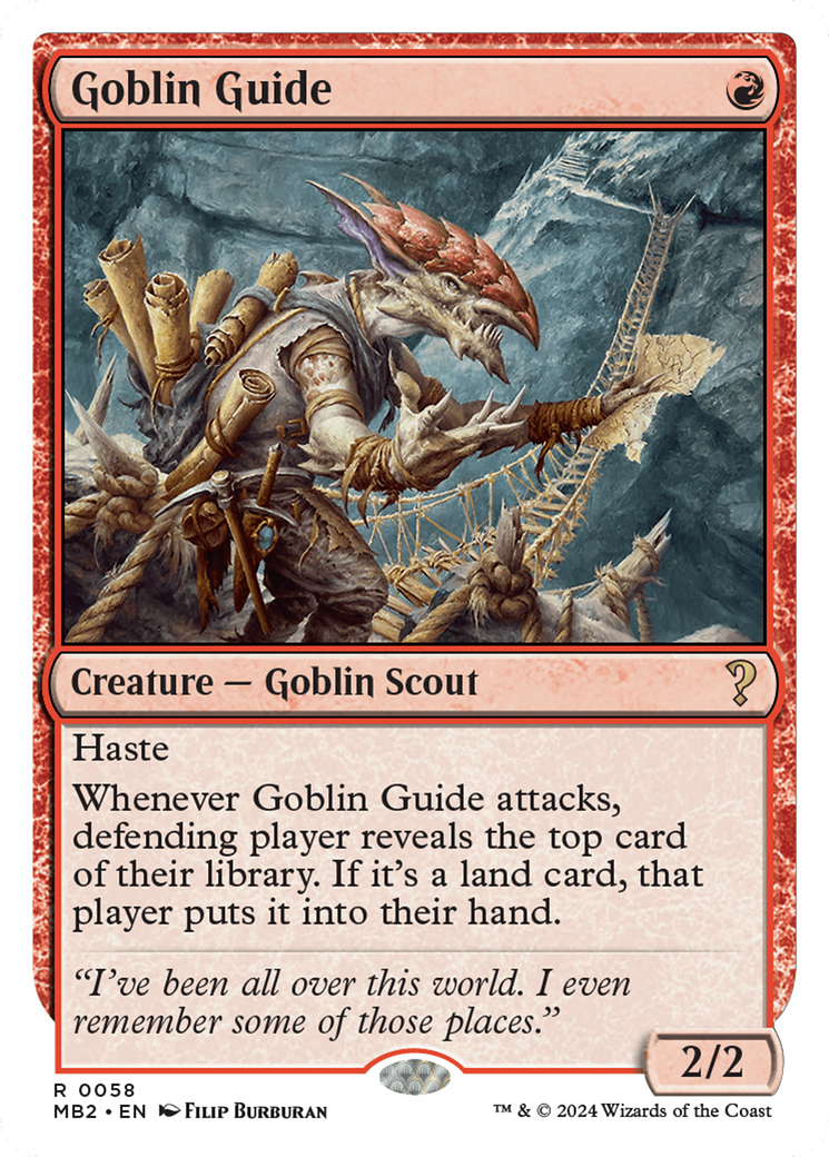 Goblin Guide [Mystery Booster 2] - Magic: The Gathering - Card Brawlers | Quebec | Canada |