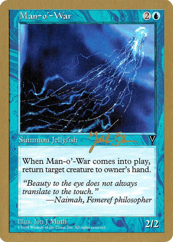 Man-o'-War (Jakub Slemr) [World Championship Decks 1997] - Magic: The Gathering - Card Brawlers | Quebec | Canada |