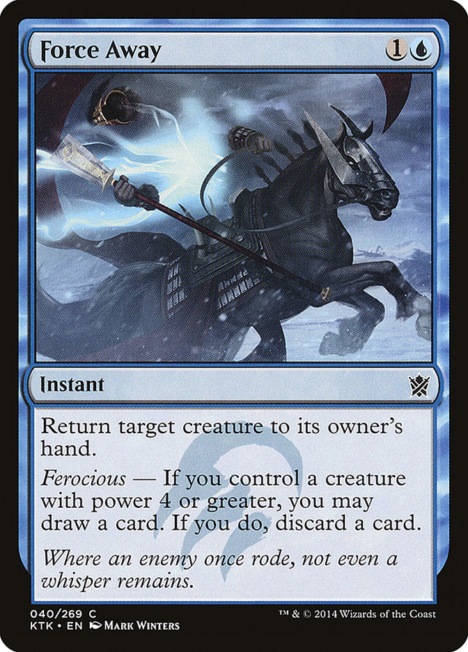 Force Away [Khans of Tarkir] - Magic: The Gathering - Card Brawlers | Quebec | Canada |