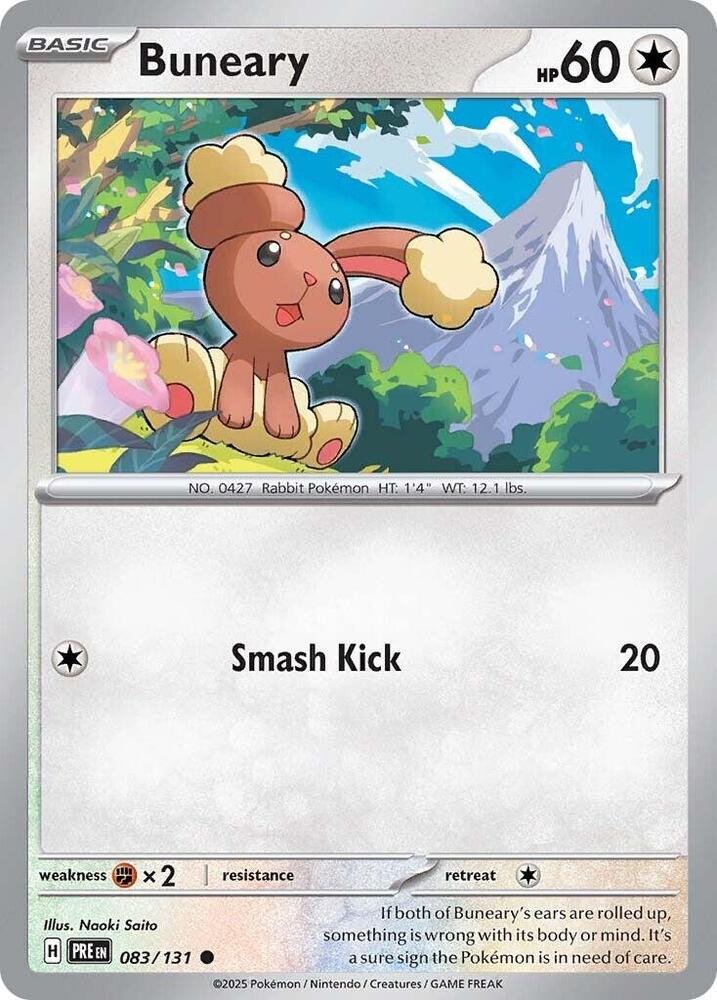 Buneary (083/131) [Scarlet & Violet: Prismatic Evolutions] - Pokémon - Card Brawlers | Quebec | Canada |