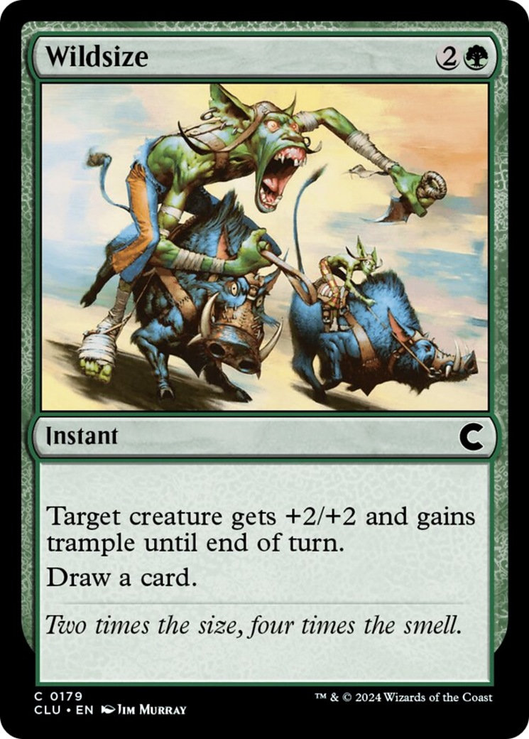 Wildsize [Ravnica: Clue Edition] - Magic: The Gathering - Card Brawlers | Quebec | Canada |