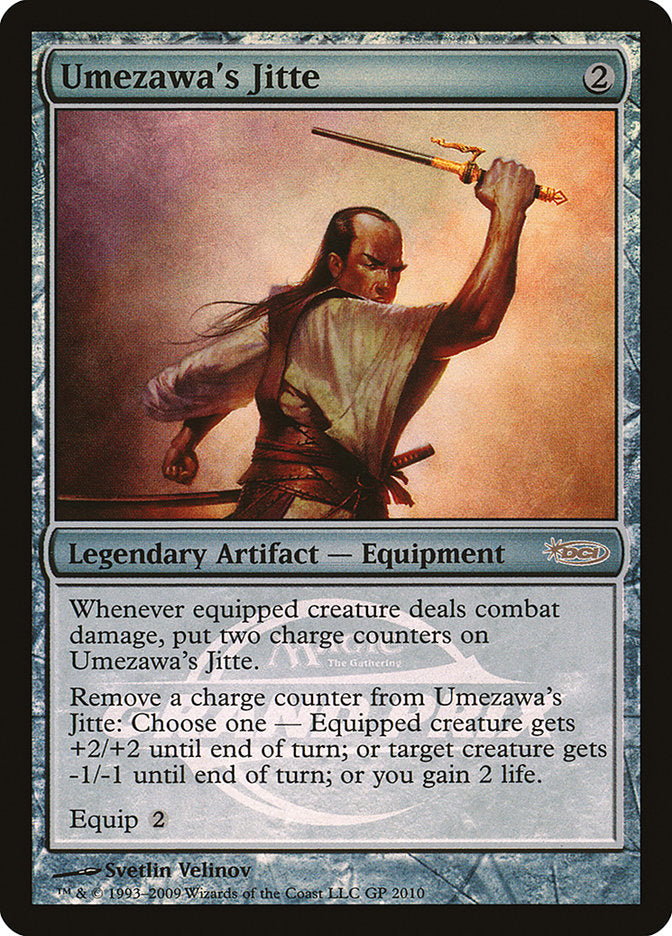Umezawa's Jitte (Grand Prix) [Grand Prix Promos] - Magic: The Gathering - Card Brawlers | Quebec | Canada |