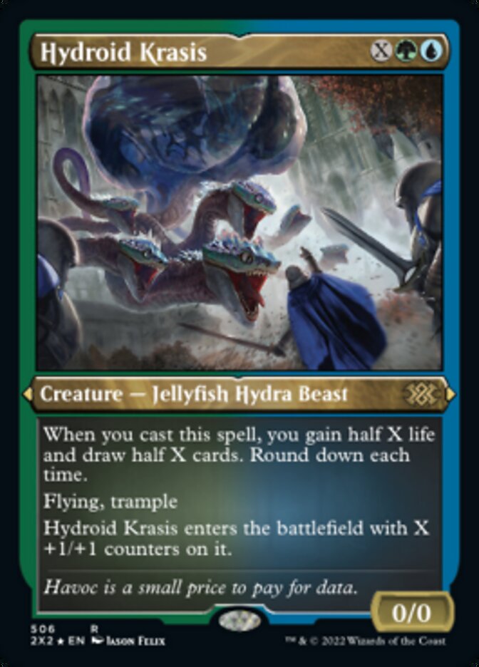 Hydroid Krasis (Foil Etched) [Double Masters 2022] - Magic: The Gathering - Card Brawlers | Quebec | Canada |