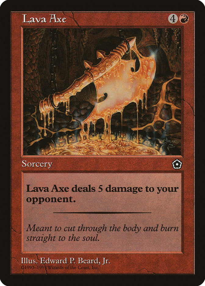 Lava Axe [Portal Second Age] - Magic: The Gathering - Card Brawlers | Quebec | Canada |